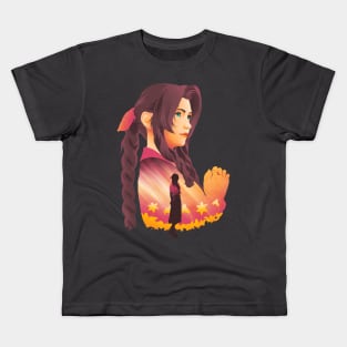 Aerith's flower Kids T-Shirt